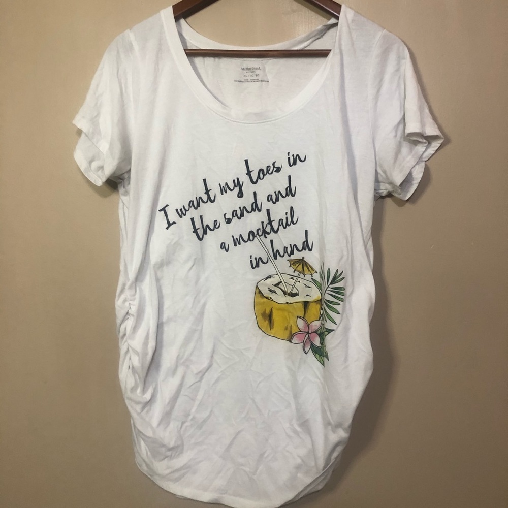 Women’s short sleeve maternity top